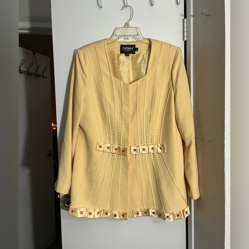 Final Sale! Unique Yellow Suit Jacket